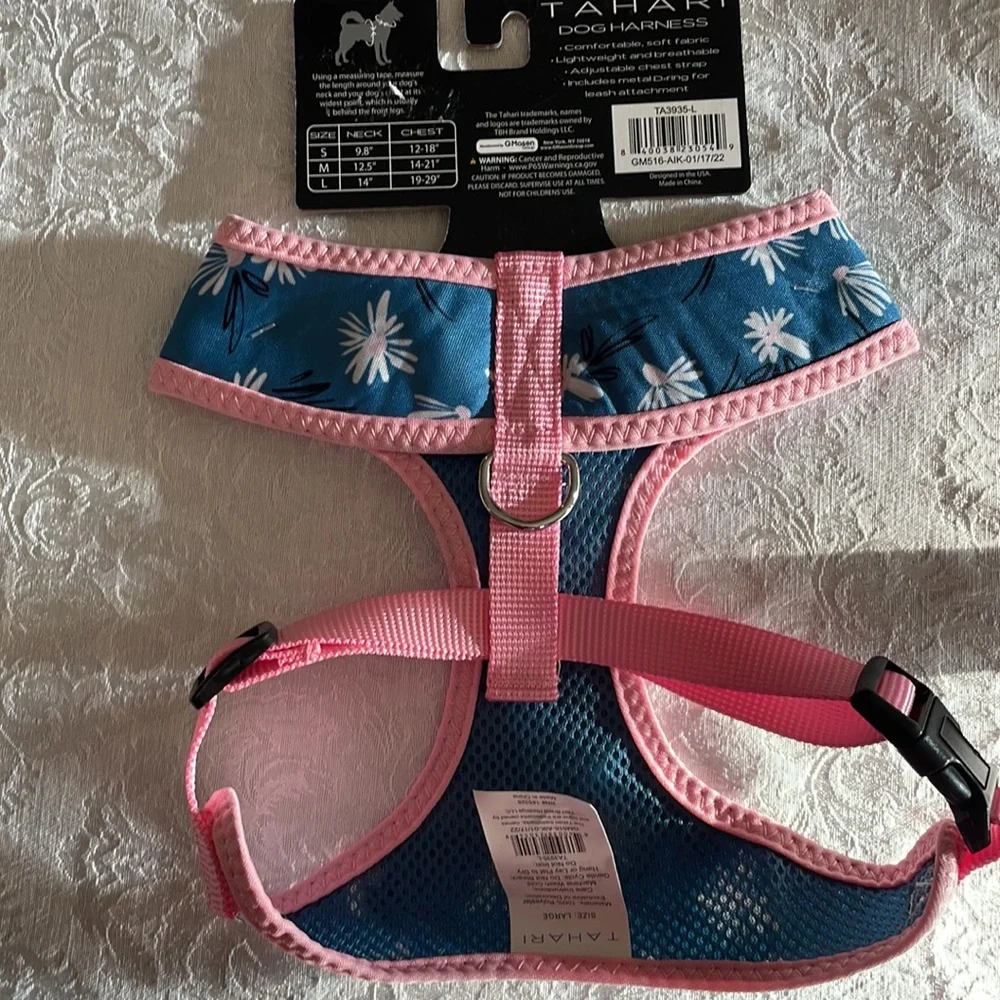 Cute Tahari size large dog Harness